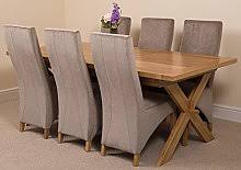 We understanding that buying one is a big investment. Oak Extending Dining Table And Chairs Shop Online And Save Up To 39 Uk Lionshome