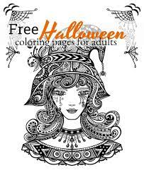 23 best ideas adult coloring pages halloween.develop your focus and colored pencils. Halloween Coloring Pages For Adults To Print And Color