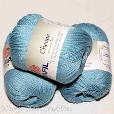 Cheope Hellblau Von Adriafil Hellblau Blau Weben
