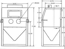 media blast cabinet rb4836 made in the usa raptor blaster