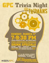 Pin By Gloria Paul On Work Inspires Art Design Trivia Night Trivia Night Flyer Fundraiser Themes