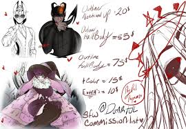 SFW commission list (new) If any one wants a drawing my Dms are open and im  currently still finishing commissions ❤ #commissionsopen #commissionart