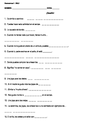 View texas family law practice manual book reference manual to find out featuring to make use of and. Avancemos 1 Unidad 8 Leccion 2 Vocabulary Practice Worksheet Tpt