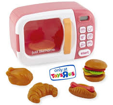 Just Like Home Microwave Pink Toys R Us Exclusive New Toysrus Kids Play Kitchen Toys R Us Kids Playing