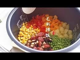 七彩焖饭一锅全都有了上班族最爱加鸡肉加排骨即煲仔饭 Eng Sub Rainbow One Pot Rice 田园时光美食2020 007 Youtube