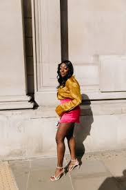 Zara S Satin Finish Mini Skirt Spring Style Tasha Anwi