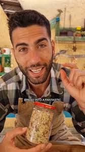 ❌Don't throw stale bread away!🍞 Our Elpidio is going to show you how to  bring stale bread to a new, ultra-delicious life ✨