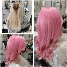 Either the polyphenols in the tea enter the hair shaft, undergo a process of oxidation, and color your hair or you must use a mordant or fixer.. Before And After I Did On A Client I Love Pink Hair Hairdye
