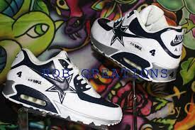 My Dak Prescott Custom Dallas Cowboys Air Max Rob Creations Nike Shoes Air Max Air Max Sneakers Nike