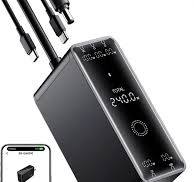 240W Smart USB C Charger, 5 Ports PD 3.1 GAN Desktop Charger with Digital  LED Display, Dual Laptop Type C Fast Charging Station for MacBook Pro, Dell