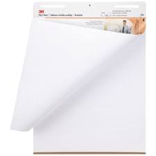 3m Flip Chart Pad 635 X 762mm White