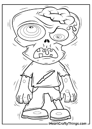This is a digital & printable book for kids or kindergarten students or you can sell it on amazon kdp. Printable Zombie Coloring Pages Updated 2021