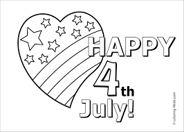 These alphabet coloring sheets will help little ones identify uppercase and lowercase versions of each letter. Happy 4th July Coloring Page For Kids Coloringbay