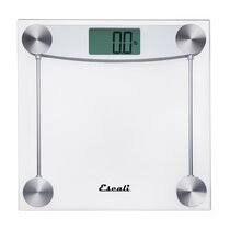 Detecto d133 deluxe modern stainless steel body weight bathroom scale, digital lcd display, 400lb capacity. Digital Scales Wayfair