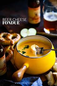 My tips for a fondue party. Beer Cheese Fondue Melanie Makes