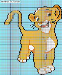 Simba The Lion King Perler Bead Pattern Avec Images Lion Crochet Dessin Petit Carreau Le Roi Lion