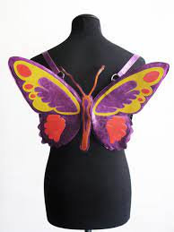 Bolso Mochila De Mariposa Realizado Con Pieles De Alta Calidad Cuero Ante Serpiente Por Yolanda Rueda Bolso Mochila Piel Cuero