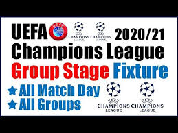 Should the two manchester clubs reach the finals of the champions league and europa league, they may miss the opening two gameweeks of 2020/21. Uefa Champions League 2020 21 Fixtures Schedule Group Stage Ucl Fixtures Youtube