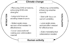 Students explore the basics of climate change impacts and define mitigation and adaptation in this video. Climate Change Mitigation And Adaptation As Distinct Interventions In Download Scientific Diagram