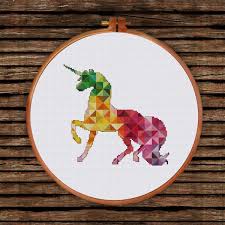 Unicorn floral cross stitch free pattern. Animal Cross Stitch Modern Cross Stitch Floral Cross Stitch Beginners Cross Stitch Geometric Cross Stitch Unicorn Cross Stitch Pattern Home Improvement Craft Supplies Tools
