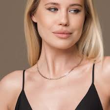 Gold Paperclip Necklace by Emivia