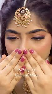 Party makeup by mehwishkhan, No edit no filter , Follow us  @makeup_by_mehwishkhan, Hairstyle by @hairstylist_mairakhan , Taking  appointments till December2023, Home service is also available , For ...