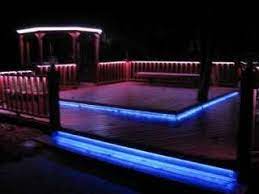 Led Deck Lighting Adds Some Zazz To Your Party Led Deck Lighting Deck Lighting Led Outdoor Lighting