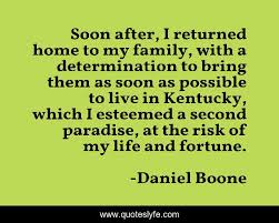 Tennis just a game, family is forever.… looking for the best inspirational and wise family quotes? All You Need For Happiness Is A Good Gun A Good Horse And A Good Wif Quote By Daniel Boone Quoteslyfe