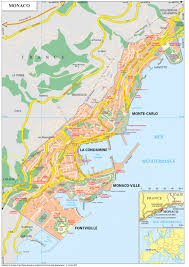 4 691 849 385 199 polsko: Geopolitical Map Of Monaco Monaco Maps Worldmaps Info