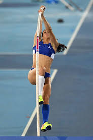 Katerina stefanidi is a greek pole vaulter. Greece S Ekaterini Stefanidi Competes In The Women S Pole Vault Final During The Athletics Event At The Rio 2016 Oly Pole Vault Female Athletes Track And Field