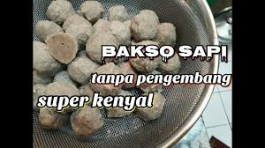 Tapi bakso sapi adalah bakso yang paling populer di kalangan masyarakat indonesia. Cara Membuat Bakso Sapi Tanpa Telur Info Umum