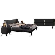 This acapella wardrobe in pure white is athis acapella wardrobe in pure white is a great addition for any room that requires more storage spaces whether it's in the entryway, the bedroom or even the family. Modloft Haru Black Oak Modern Bedroom Set Eurway Furniture