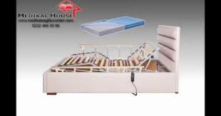 Sera Ev Tipi Medikal Hasta Karyolasi Elektrikli Motorlu Kumandali Korkuluklu Seralar Yatak Platformu Evler