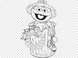 In total we have 8 coloring pages in sesame street. Oscar The Grouch Elmo Big Bird Coloring Book Drawing Oscar The Grouch White Child Png Pngegg