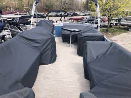 Basic covers are a simple cotton flannel material that protects your fender from smudges. Bennington Pontoon Seat Covers Puffin Boat Company