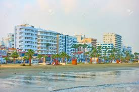 We continue to walk through the neighborhoods of larnaca. Larnaca Cyprus January 24 2019 Sea Front With Hotels By Finikoudes Beach In Larnaca Stock Photo Picture And Royalty Free Image Image 137284312