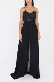 Guarda i modelli più eleganti per lavorare da casa in comodità senza rinunciare allo stile. Tuta Elegante Donna Cerimonia Intera Nera Per Abito Jumpsuit Tute E Tutine S Playstyle