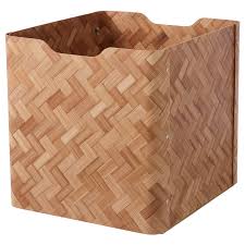 Bullig Box Bamboo Brown 12 X13 X13 Ikea Kallax Kallax Shelf Kallax Shelf Unit