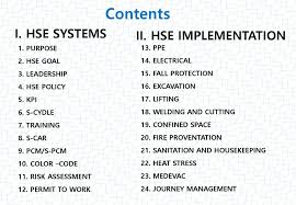 Colour coding is a tagging system is developed for identification of tools which will be used for the workplace and which will not be used for completing any assigned task. Hse Management Plan Timimoun Field Development Project Prezentaciya Onlajn