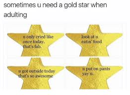 Image Result For Sometimes Adults Need Gold Stars Too Gold Stars Stars Get Outside