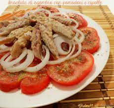 Capperi sotto sale 50 g; Insalata Di Sgombro Con Pomodori E Cipolle Ricetta Piatto Unico