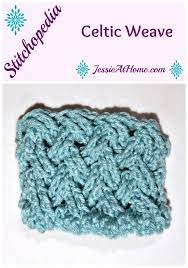 Celtic check out the original source for celtic weave stitch photo tutorial with all the directions and full written. Celtic Weave Crochet Cable Tutorial Jessie At Home