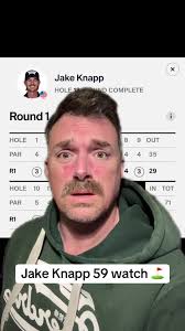 Jake Knapp Scores a 59 at the PGA Tour Cognizant Classic