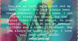 29) whoever said that a dog is a man's best friend obviously never met you. Image From Http Www Searchquotes Com Sof Images Picture Quotes 31525 20131010 154715 Birt Sister Birthday Quotes Birthday Wishes For Sister Wishes For Sister