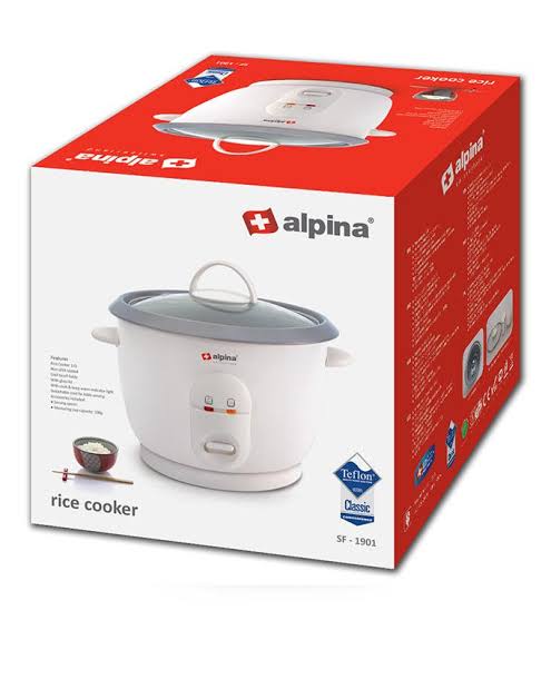Image result for ALPINA Rice Cooker 450W SF1901 White