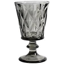 Nordal Diamond White Wine Glass Smoke 8 35 Liked On Polyvore Featuring Home Kitchen Dining Drinkware Grey Glas Wine Glass White Wine Glasses Glass