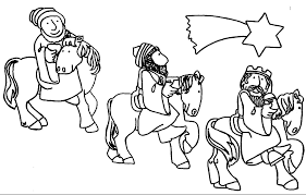 Reyes Magos Para Colorear Y Recortar