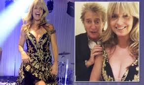 Busty wife does it again 3 min. Penny Lancaster Rod Stewart S Wife Wows In Plunging Dress At Charity Bash With Husband Celebrity News Showbiz Tv Express Co Uk