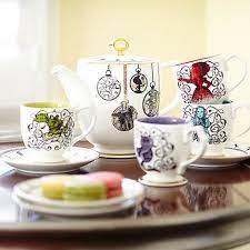 Disney Alice Through The Looking Glass Limited Edition Fine China Tea Set Fine China Tea Set China Tea Sets Tea Set