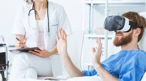 Child wearing virtual reality glasses the concept of future technology. How Virtual Reality Vr Is Reshaping Patient Care Lucid Dream Virtual And Augmented Reality For Healthcare Life Sciences